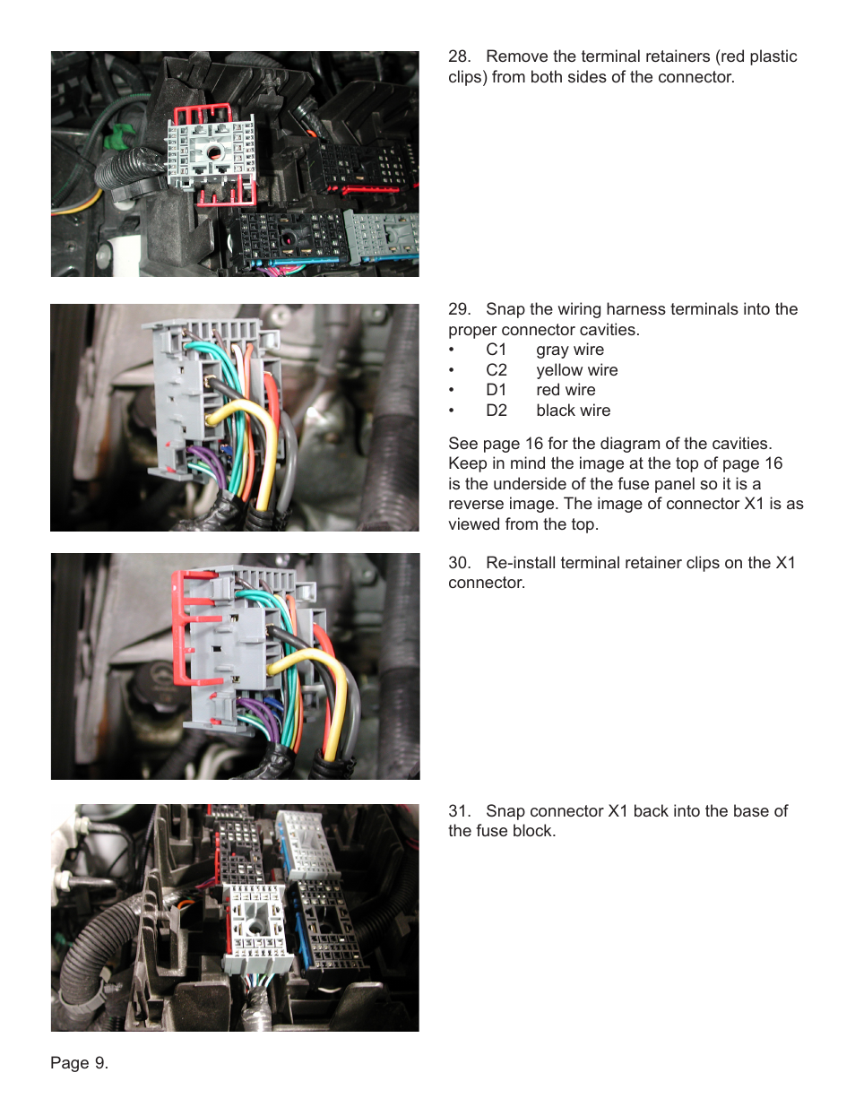 Lingenfelter L300090607 Lingenfelter Suburban Yukon Aux Fan Kit ECM Fan Control 2005-07 v1.0 User Manual | Page 10 / 20