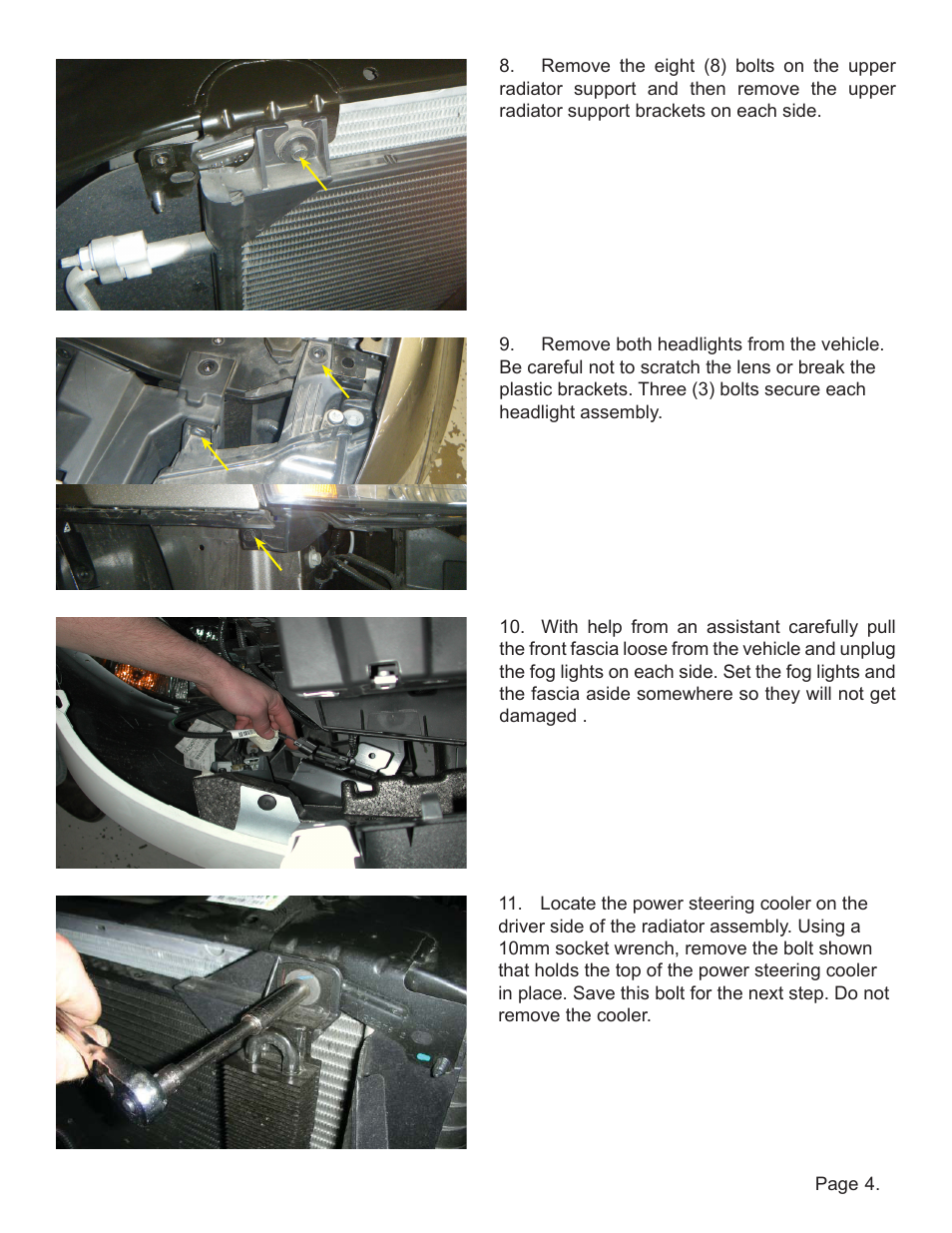 Lingenfelter L300090607 Lingenfelter Suburban Yukon Aux Fan Kit ECM Fan Control 2005-07 v1.0 User Manual | Page 5 / 20