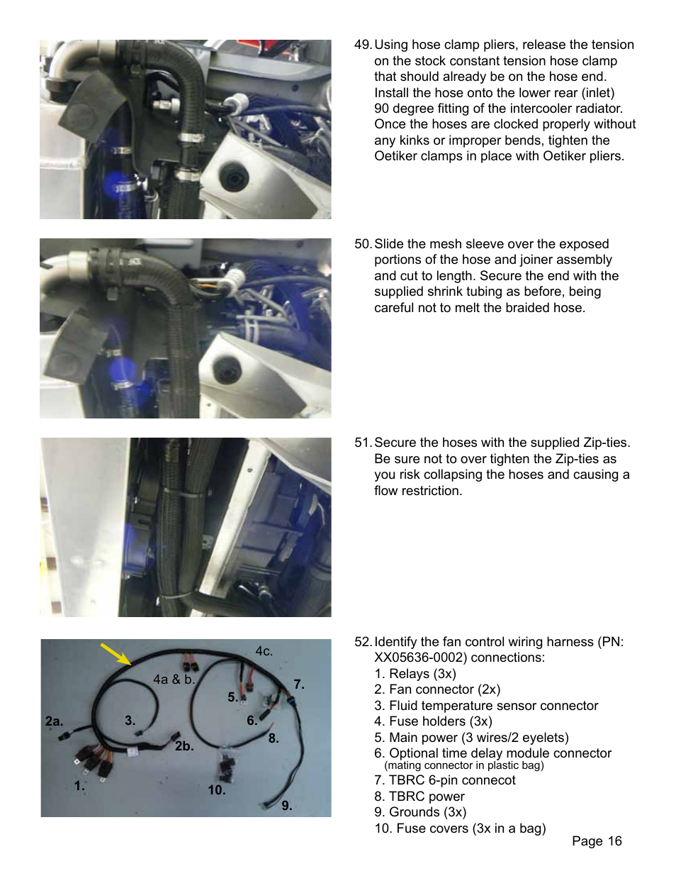 Lingenfelter L320030709 Lingenfelter CTS-V Intercooler Radiator Kit 2009-13 v1.1 User Manual | Page 17 / 39