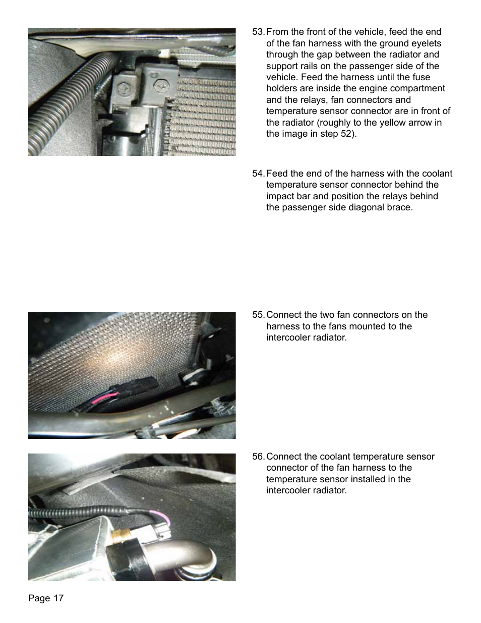 Lingenfelter L320030709 Lingenfelter CTS-V Intercooler Radiator Kit 2009-13 v1.1 User Manual | Page 18 / 39