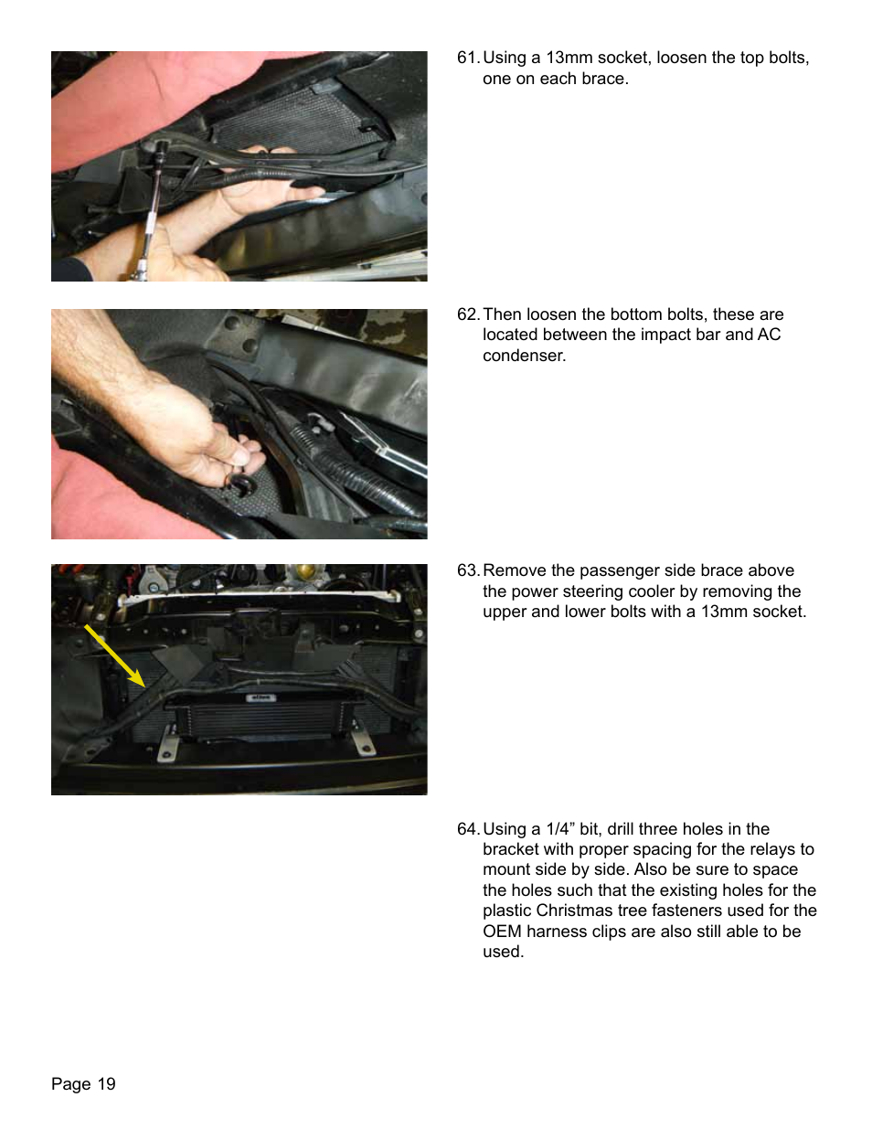 Lingenfelter L320030709 Lingenfelter CTS-V Intercooler Radiator Kit 2009-13 v1.1 User Manual | Page 20 / 39
