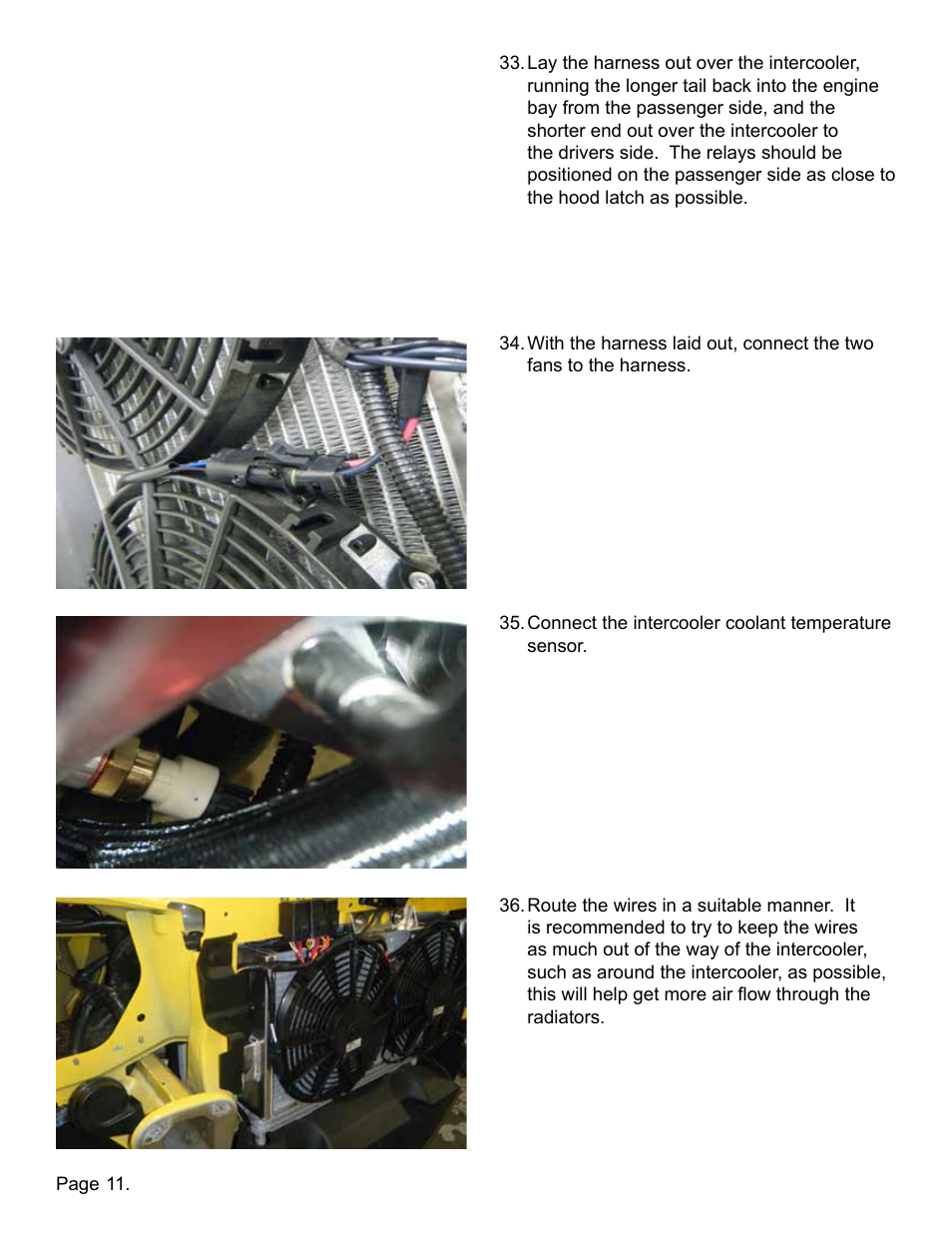 Lingenfelter L320061410 Lingenfelter High Capacity Intercooler Heat Exchanger Camaro SS & ZL1 v1.1 User Manual | Page 12 / 27