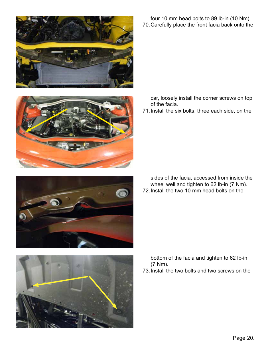 Lingenfelter L320061410 Lingenfelter High Capacity Intercooler Heat Exchanger Camaro SS & ZL1 v1.1 User Manual | Page 21 / 27