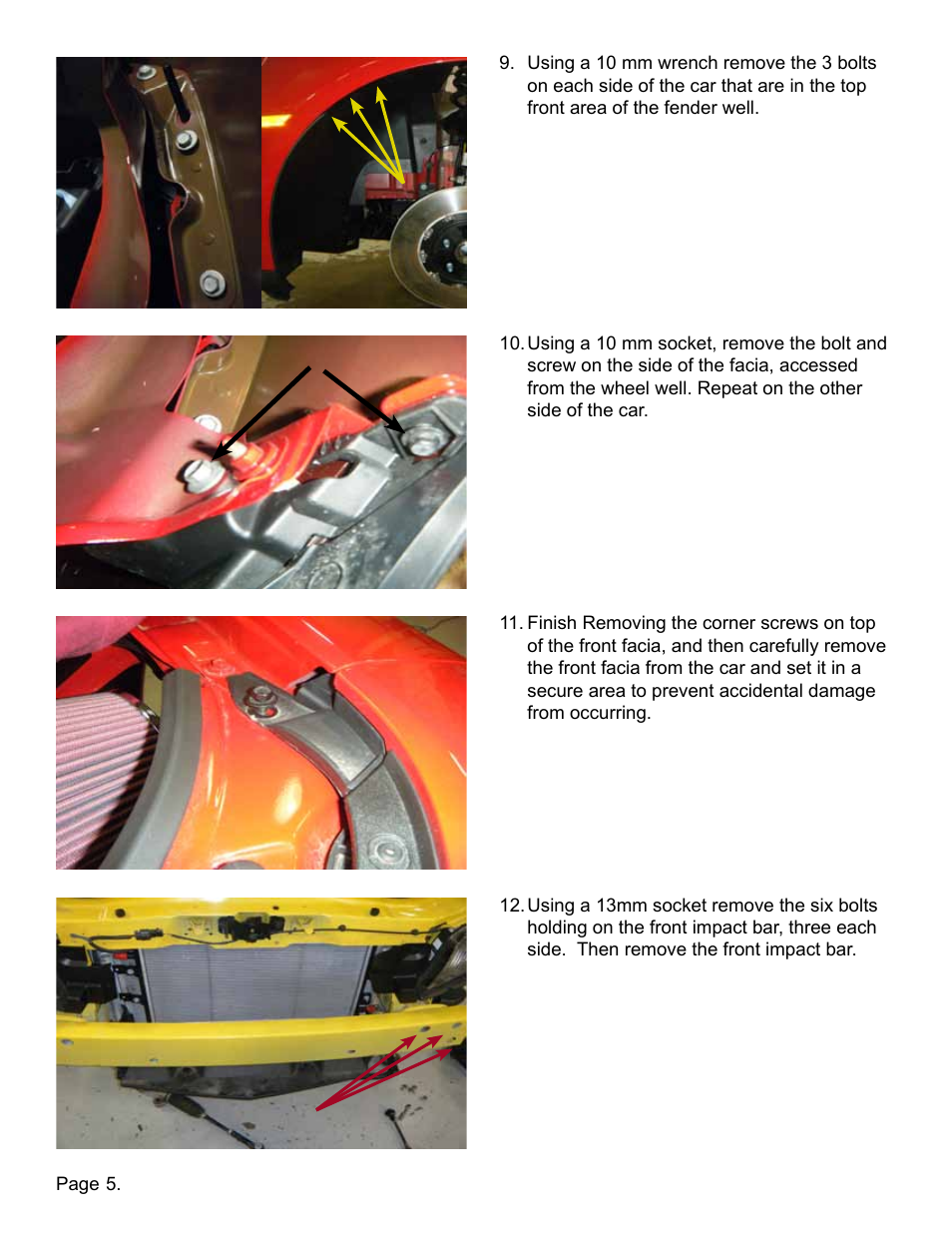 Lingenfelter L320061410 Lingenfelter High Capacity Intercooler Heat Exchanger Camaro SS & ZL1 v1.1 User Manual | Page 6 / 27