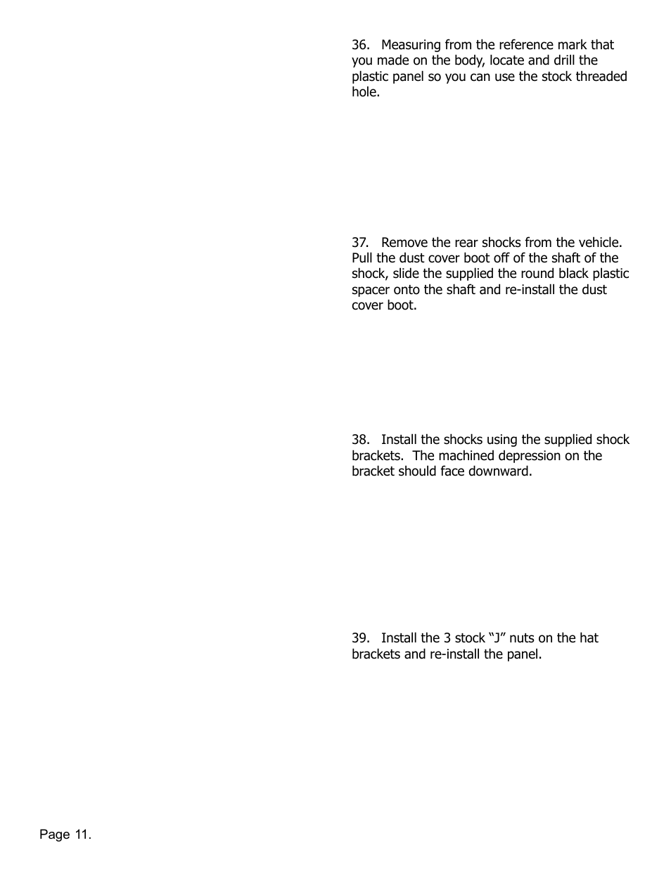 Lingenfelter L350080197 Lingenfelter C5 Corvette Mini Tub Kit User Manual | Page 12 / 15