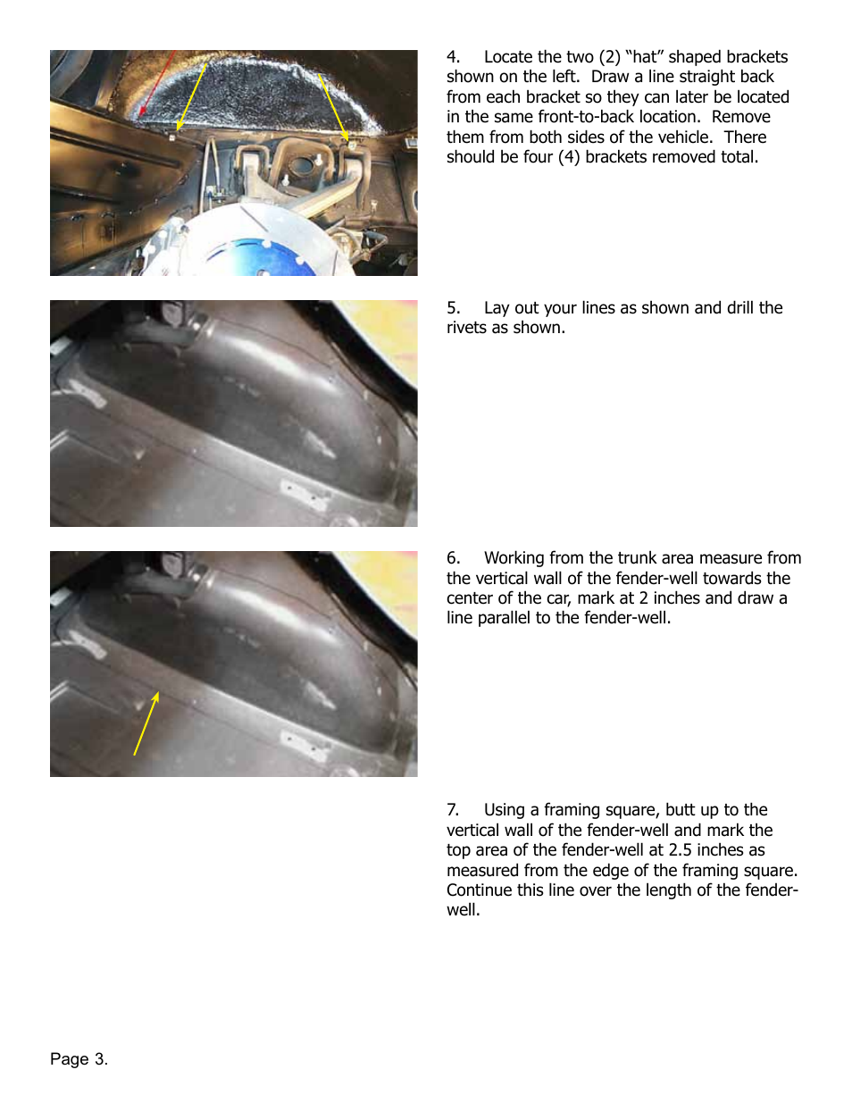Lingenfelter L350080197 Lingenfelter C5 Corvette Mini Tub Kit User Manual | Page 4 / 15