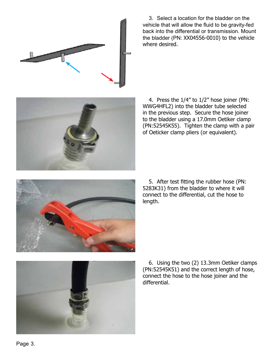 Lingenfelter L380180000 Lingenfelter Differential & Transmission Vent Bladder Kit v1.3 User Manual | Page 4 / 6