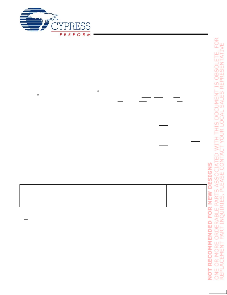 Cypress CY7C1365C User Manual | 18 pages