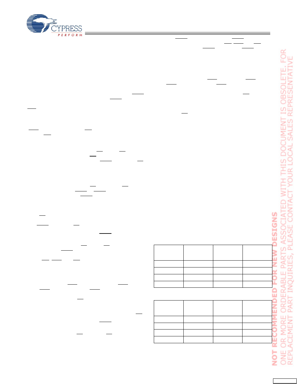 Functional overview, Linear burst address table (mode = gnd) | Cypress CY7C1365C User Manual | Page 7 / 18
