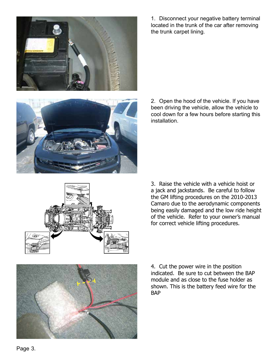 Lingenfelter L460111410 Lingenfelter Camaro SS Boost A Pump 2010-2014 v1.2 User Manual | Page 4 / 18