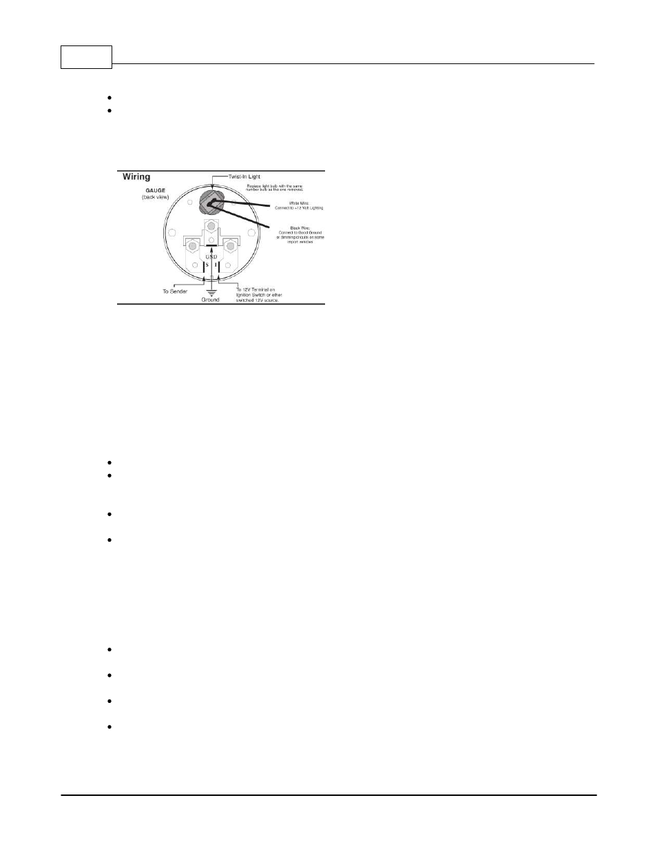 Analog voltage gauge type output, Frequency output type gauge | Lingenfelter L460260704 Lingenfelter CAN to Analog Gauge & Relay Output Module CAN2 v1.0 User Manual | Page 26 / 62