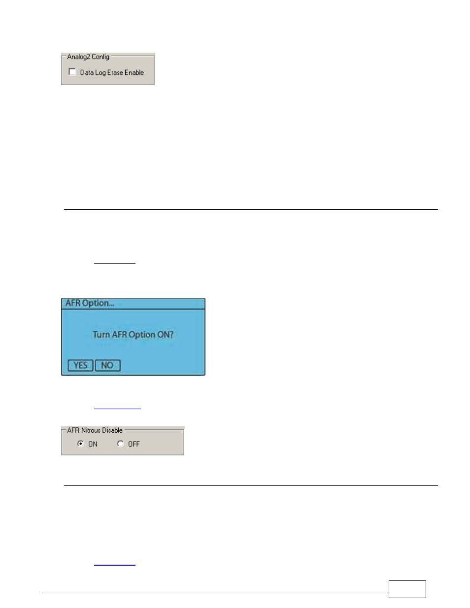 8 afr setup menu | Lingenfelter L460240000 Lingenfelter NCC-002 Nitrous Control Center v1.5 User Manual | Page 105 / 175
