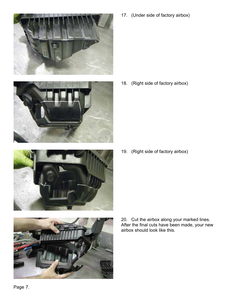 Lingenfelter L650140709 Lingenfelter Cadillac CTS-V Air Intake Duct v1.3 User Manual | Page 8 / 12