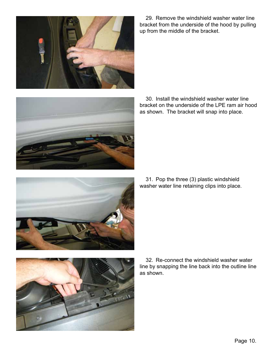 Lingenfelter L850131410 Camaro Ram Air Hood v 0.8 User Manual | Page 11 / 13