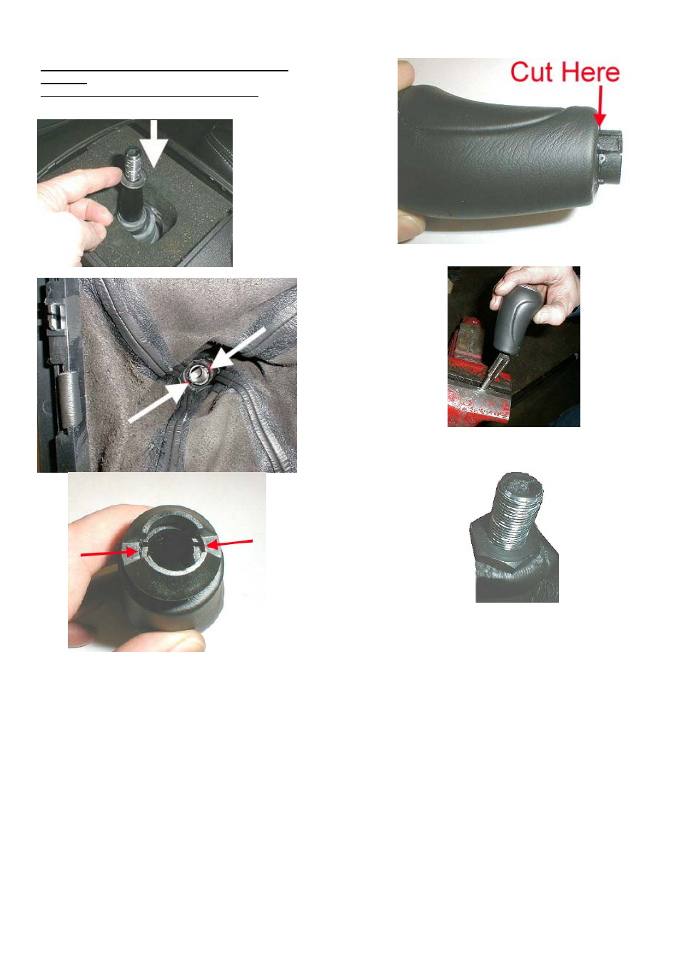 Lingenfelter Katech Cadillac CTS-V Stainless Steel Short Throw Shifter User Manual | Page 9 / 10