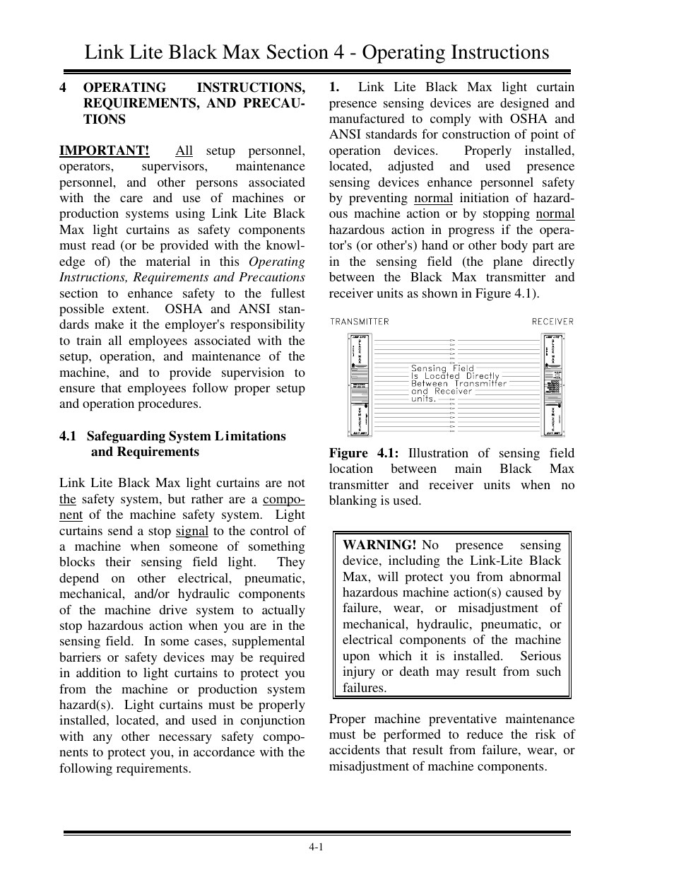 LINK Systems Max Presence Sensing Device User Manual | Page 34 / 48
