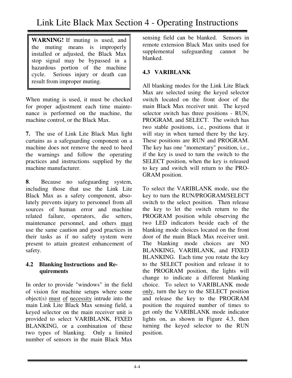 LINK Systems Max Presence Sensing Device User Manual | Page 37 / 48