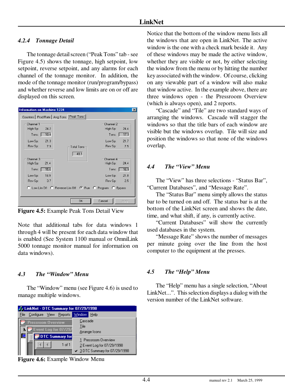 Linknet | LINK Systems LinkNet I User Manual | Page 26 / 47