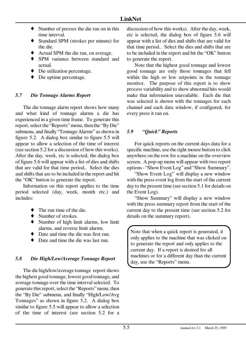 LINK Systems LinkNet I User Manual | Page 31 / 47