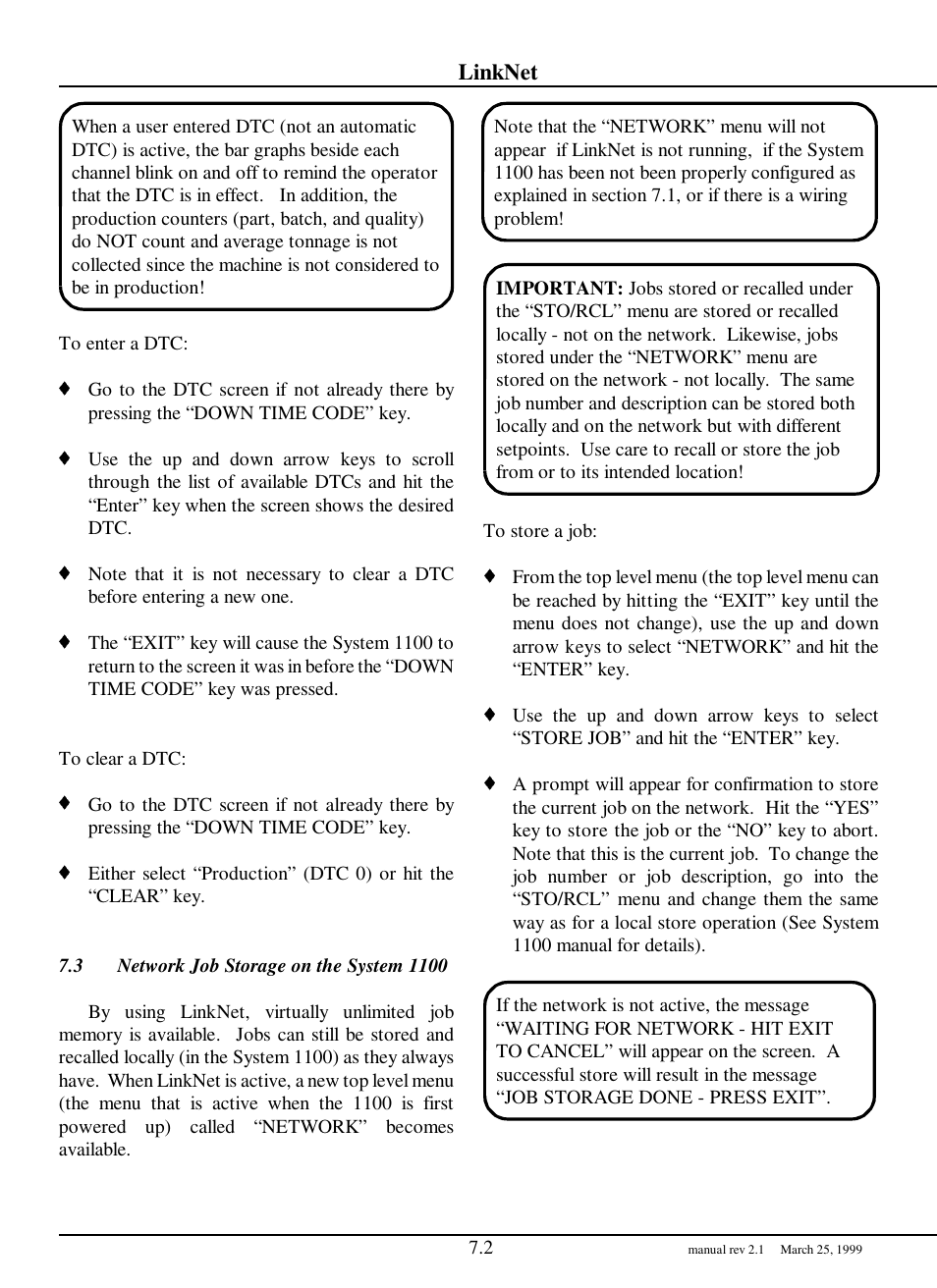 LINK Systems LinkNet I User Manual | Page 38 / 47