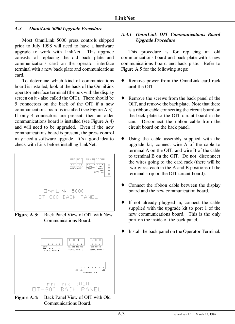 Linknet | LINK Systems LinkNet I User Manual | Page 43 / 47