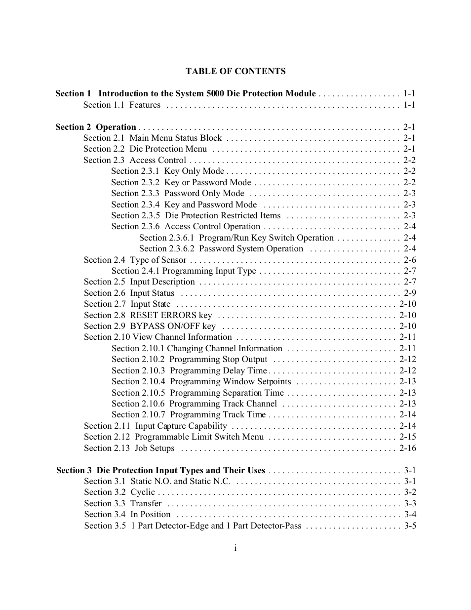 LINK Systems OmniLink 5000 User Manual | Page 3 / 39