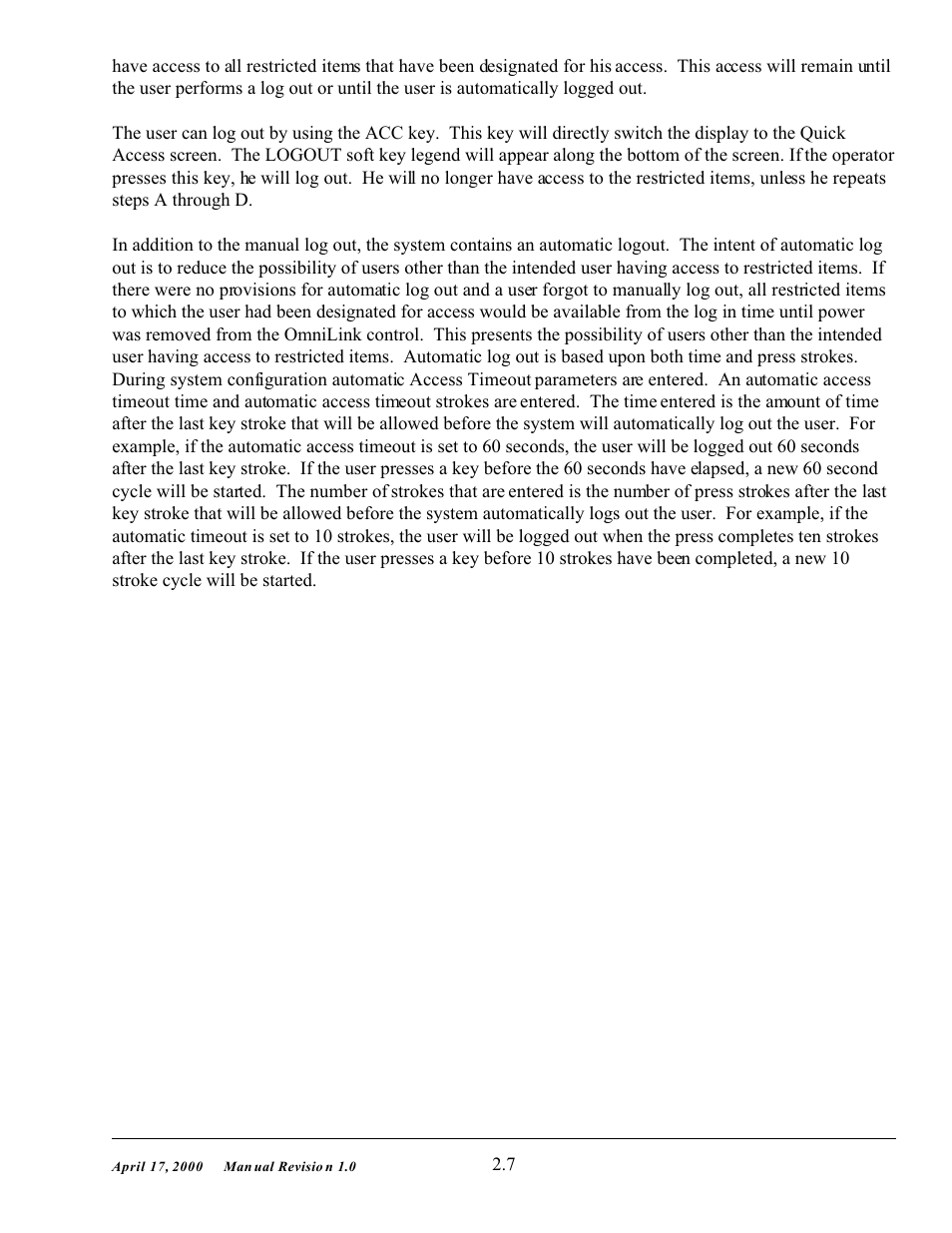 LINK Systems OmniLink 5000 User Manual | Page 15 / 81
