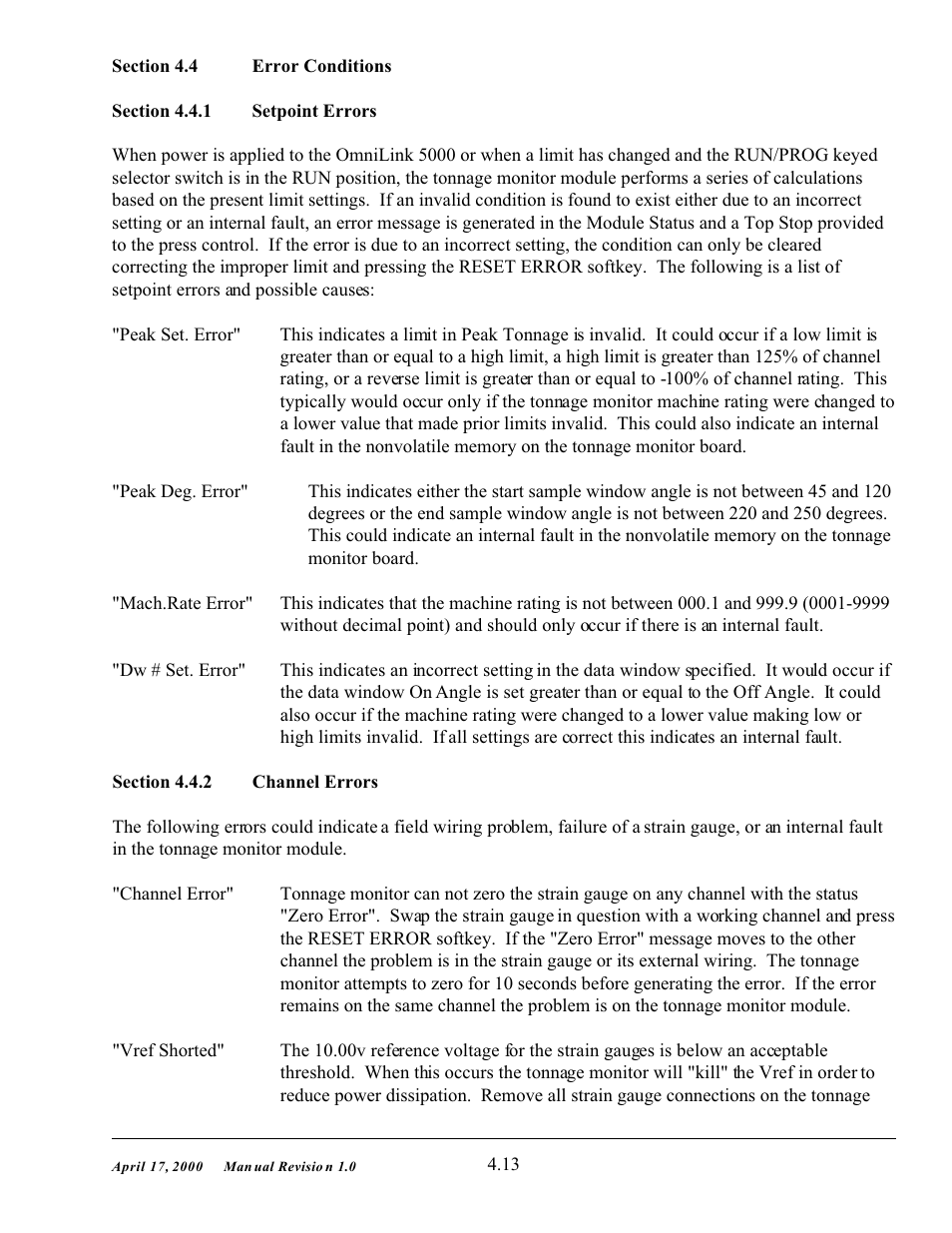 LINK Systems OmniLink 5000 User Manual | Page 34 / 81