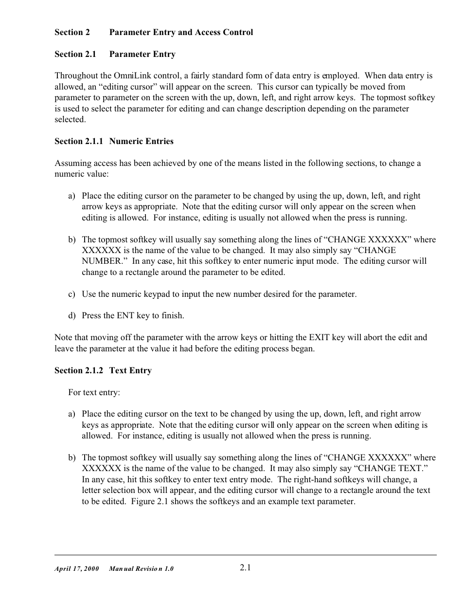 LINK Systems OmniLink 5000 User Manual | Page 9 / 81
