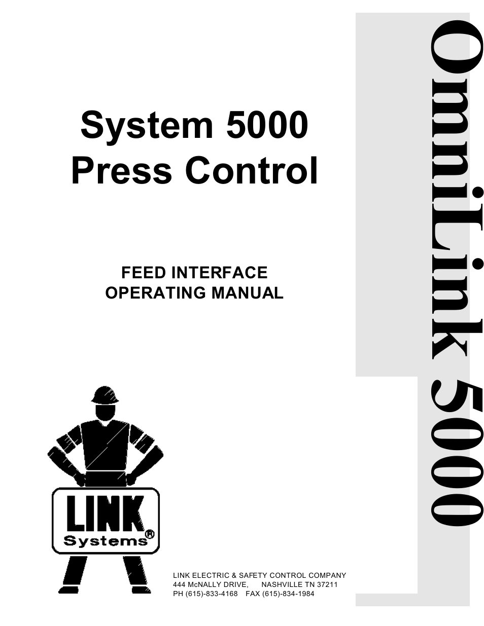 LINK Systems OmniLink - Feed Interface User Manual | 40 pages