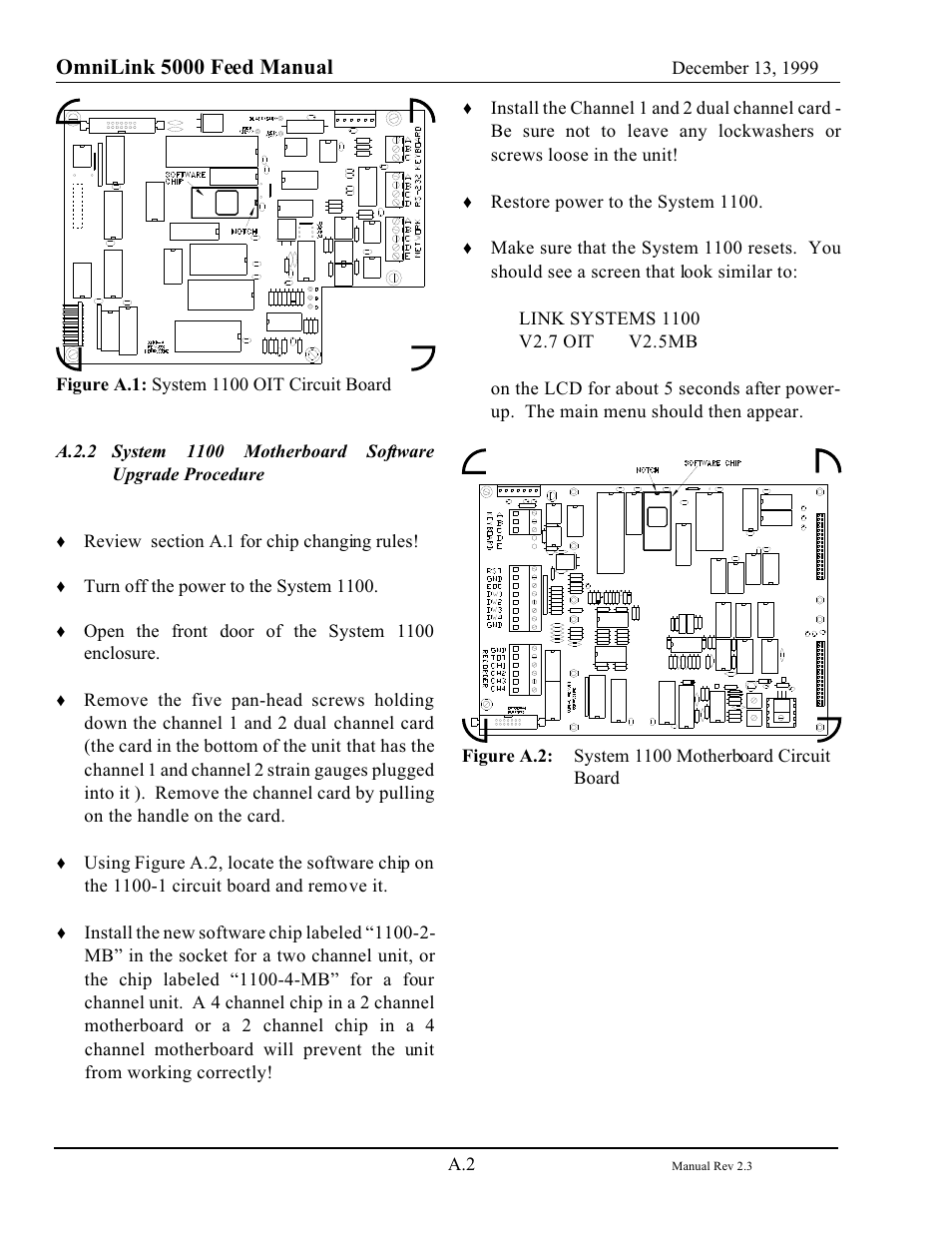 Omnilink 5000 feed manual | LINK Systems OmniLink - Feed Interface User Manual | Page 35 / 40