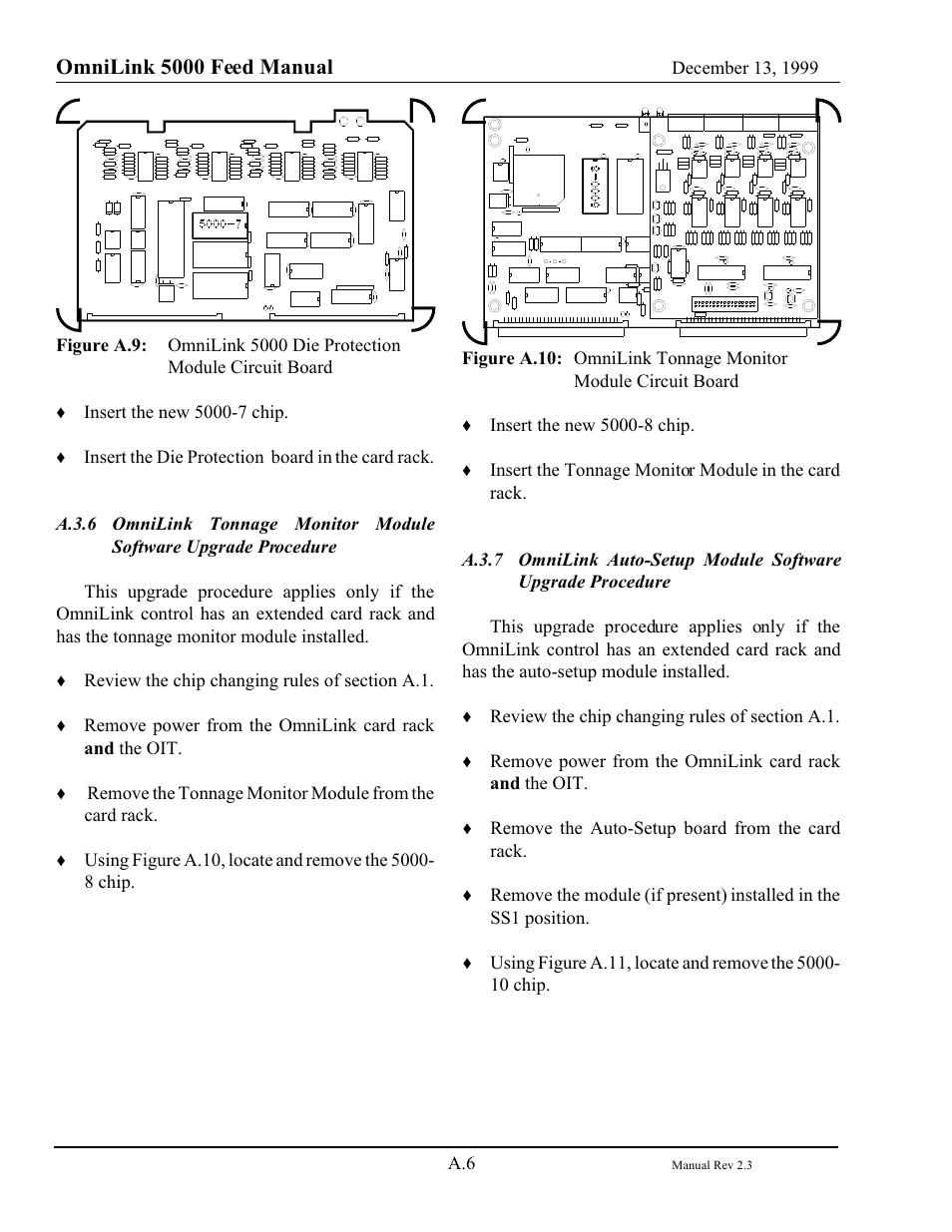 Omnilink 5000 feed manual | LINK Systems OmniLink - Feed Interface User Manual | Page 39 / 40