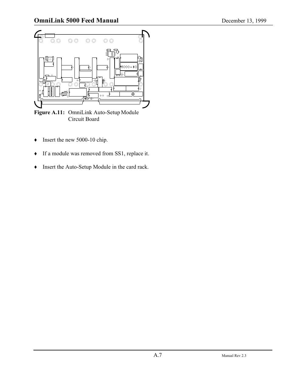 Omnilink 5000 feed manual | LINK Systems OmniLink - Feed Interface User Manual | Page 40 / 40