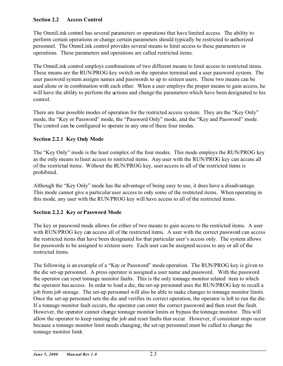 LINK Systems OmniLink - PLC Interface User Manual | Page 11 / 53