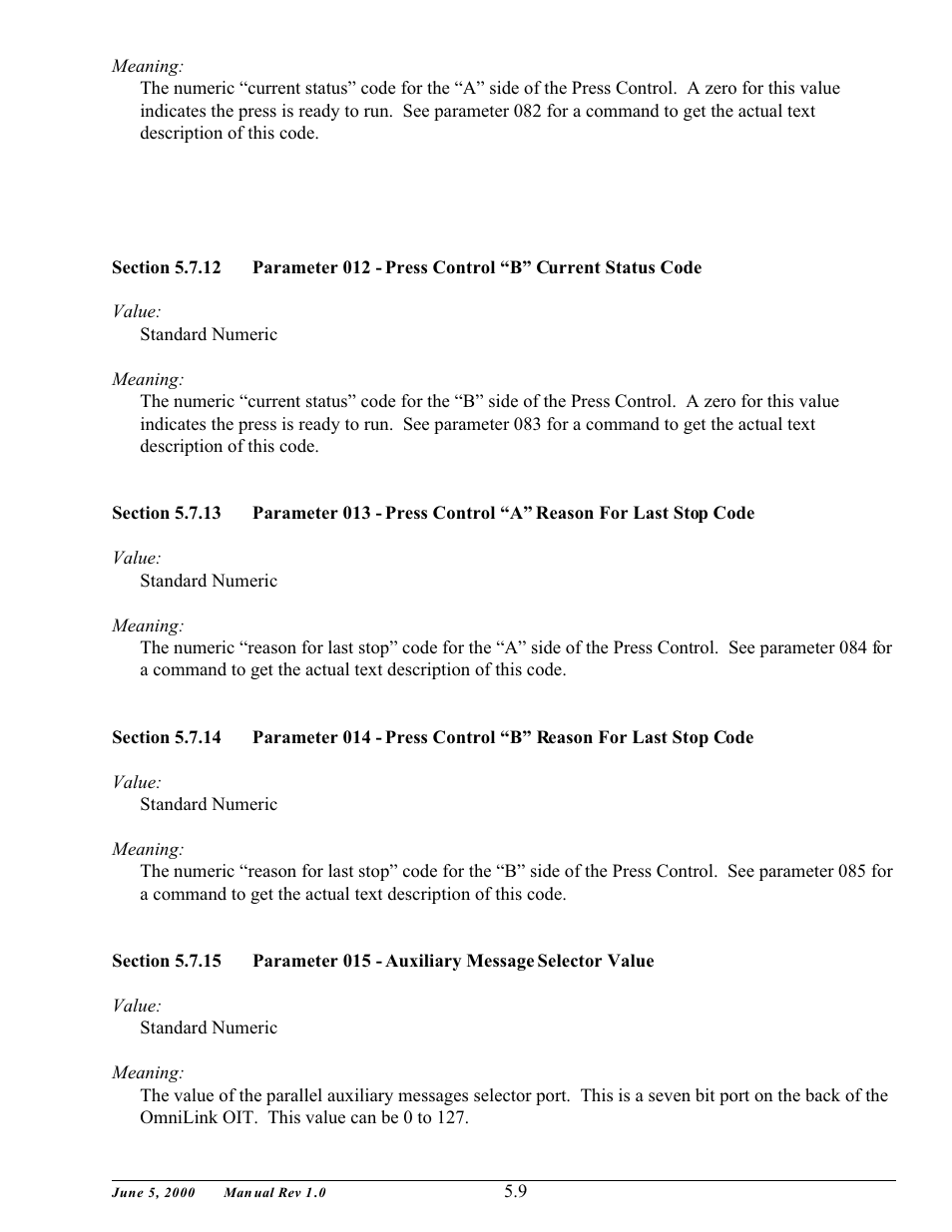 LINK Systems OmniLink - PLC Interface User Manual | Page 36 / 53