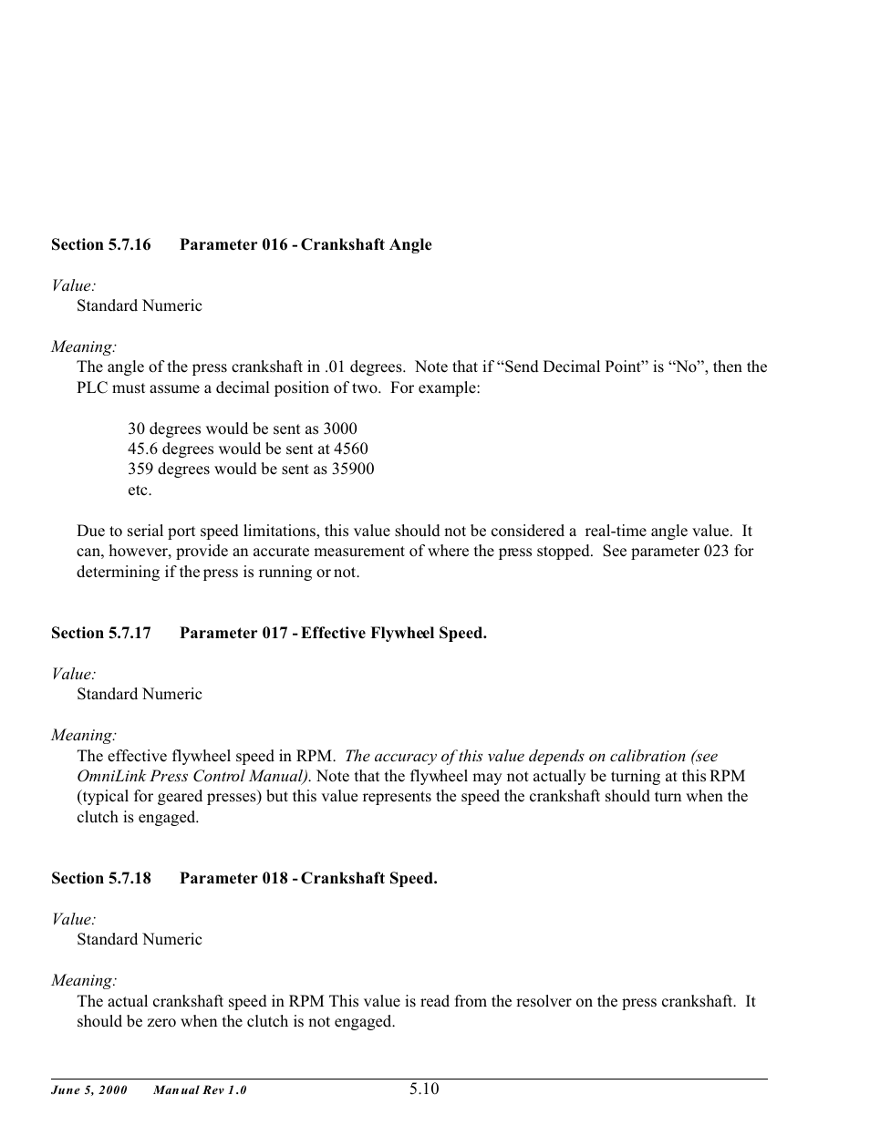 LINK Systems OmniLink - PLC Interface User Manual | Page 37 / 53