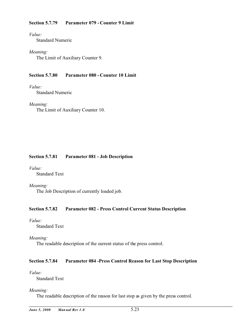 LINK Systems OmniLink - PLC Interface User Manual | Page 50 / 53