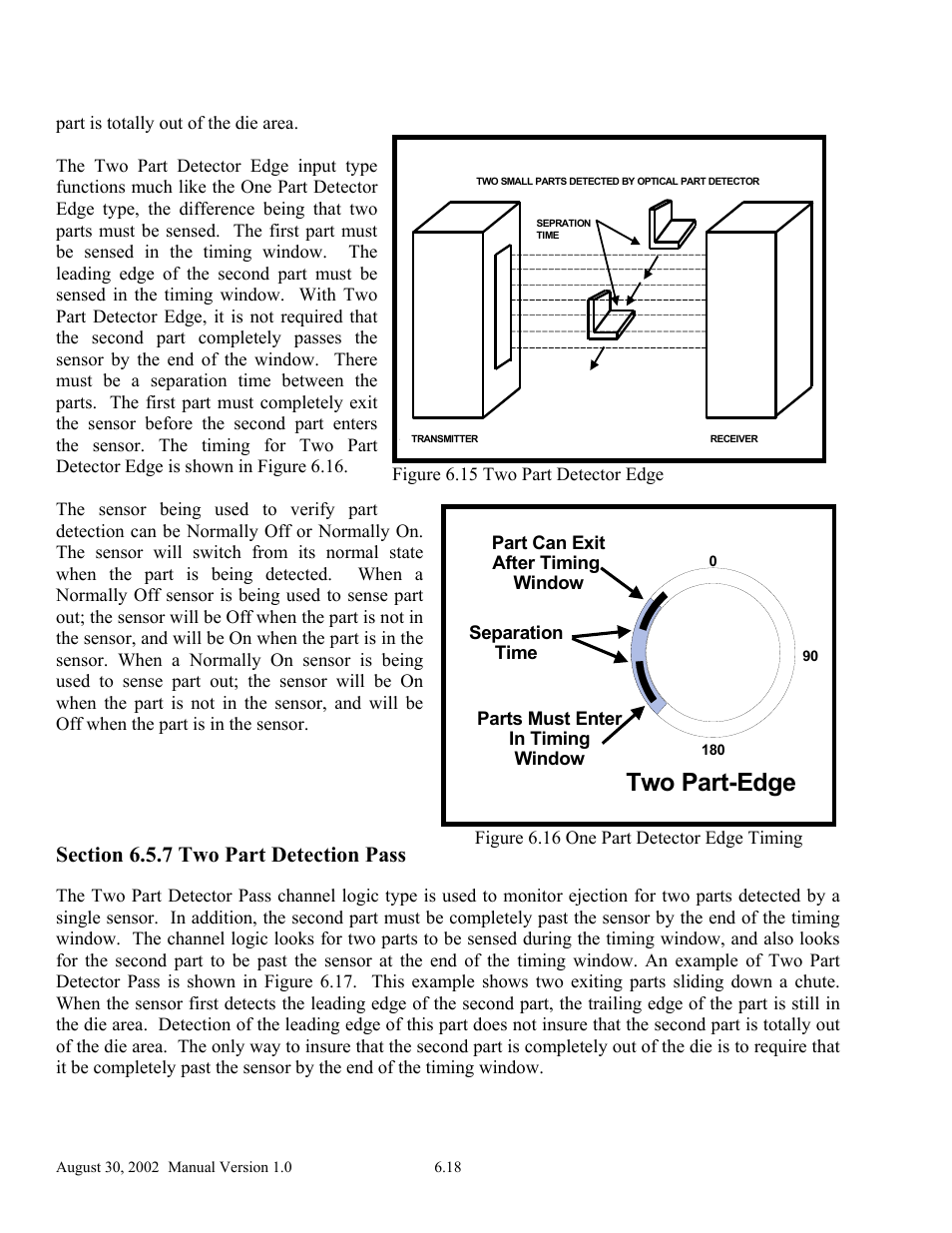 Two part-edge | LINK Systems OmniLink II Press Automation Control User Manual | Page 123 / 154