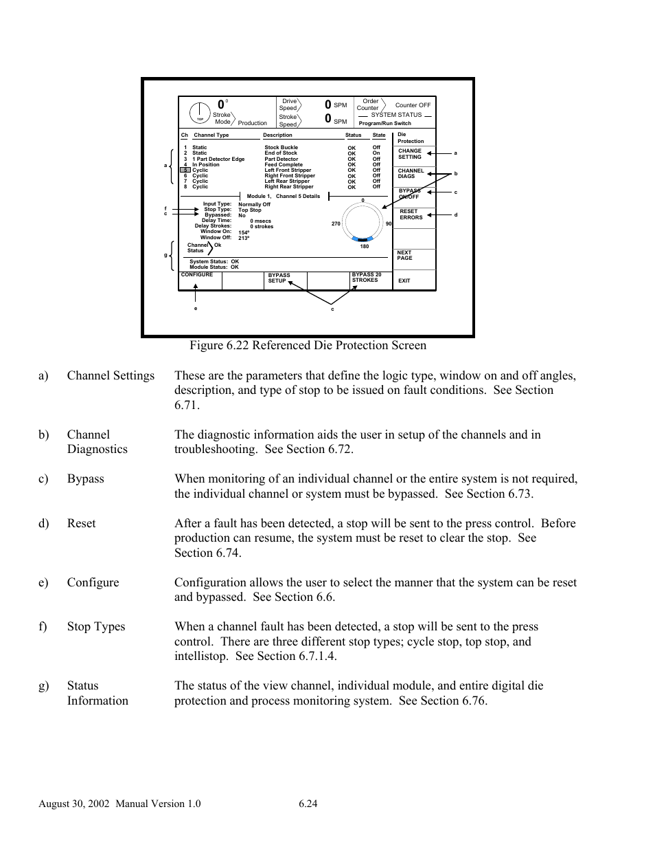 LINK Systems OmniLink II Press Automation Control User Manual | Page 129 / 154