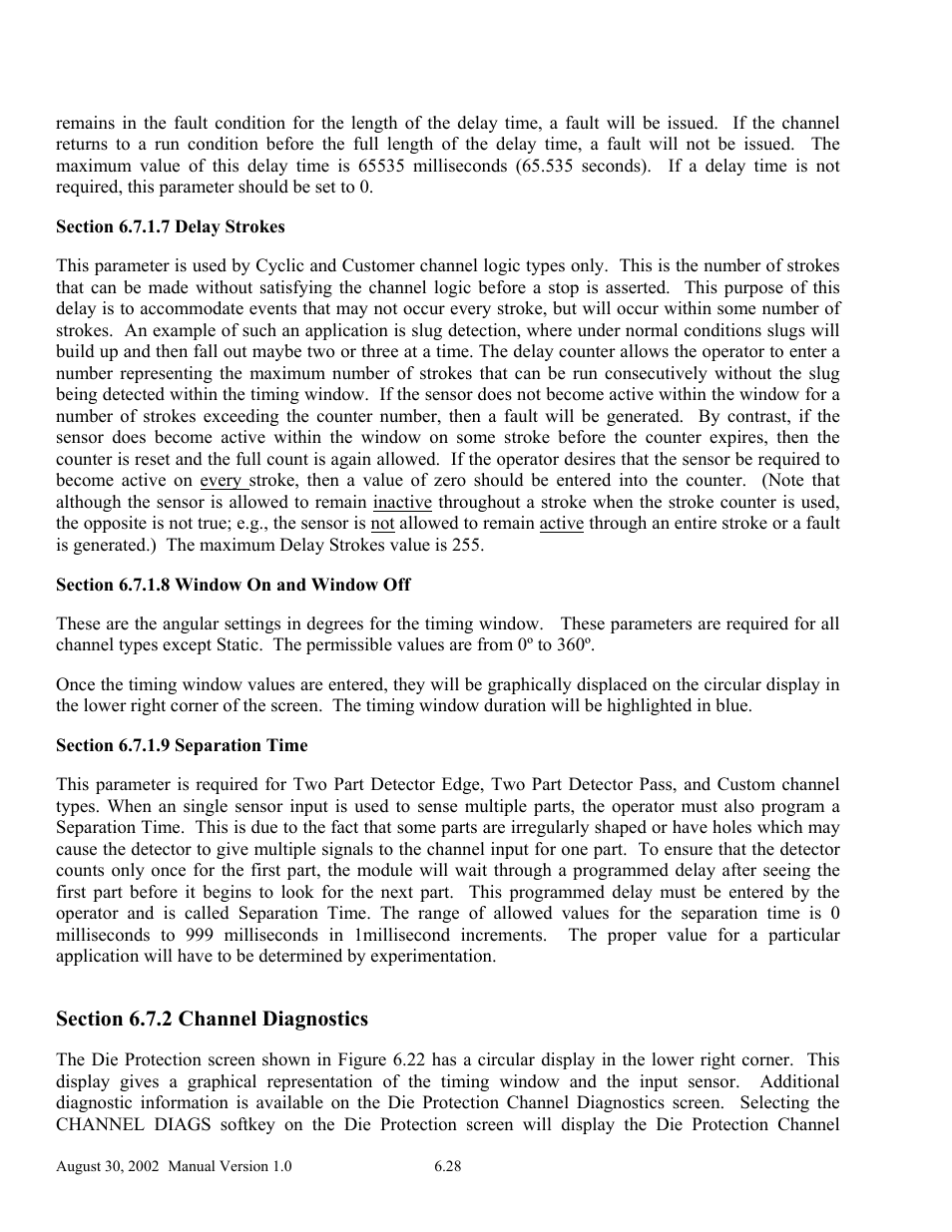 LINK Systems OmniLink II Press Automation Control User Manual | Page 133 / 154