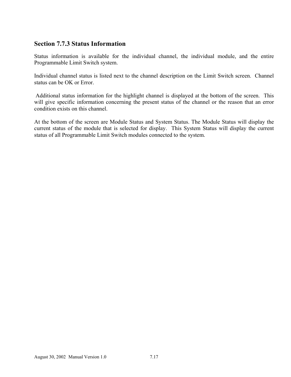 LINK Systems OmniLink II Press Automation Control User Manual | Page 154 / 154