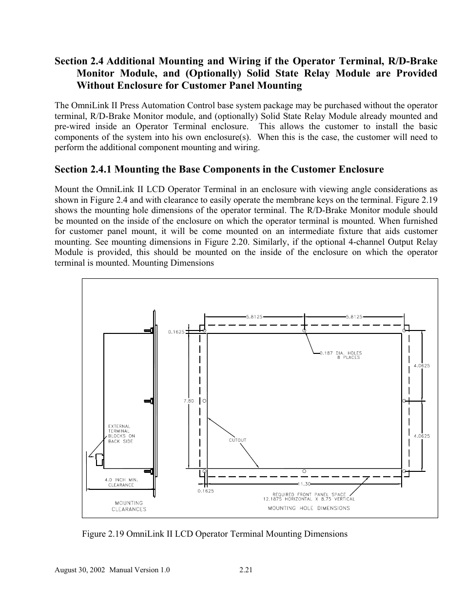 LINK Systems OmniLink II Press Automation Control User Manual | Page 30 / 154