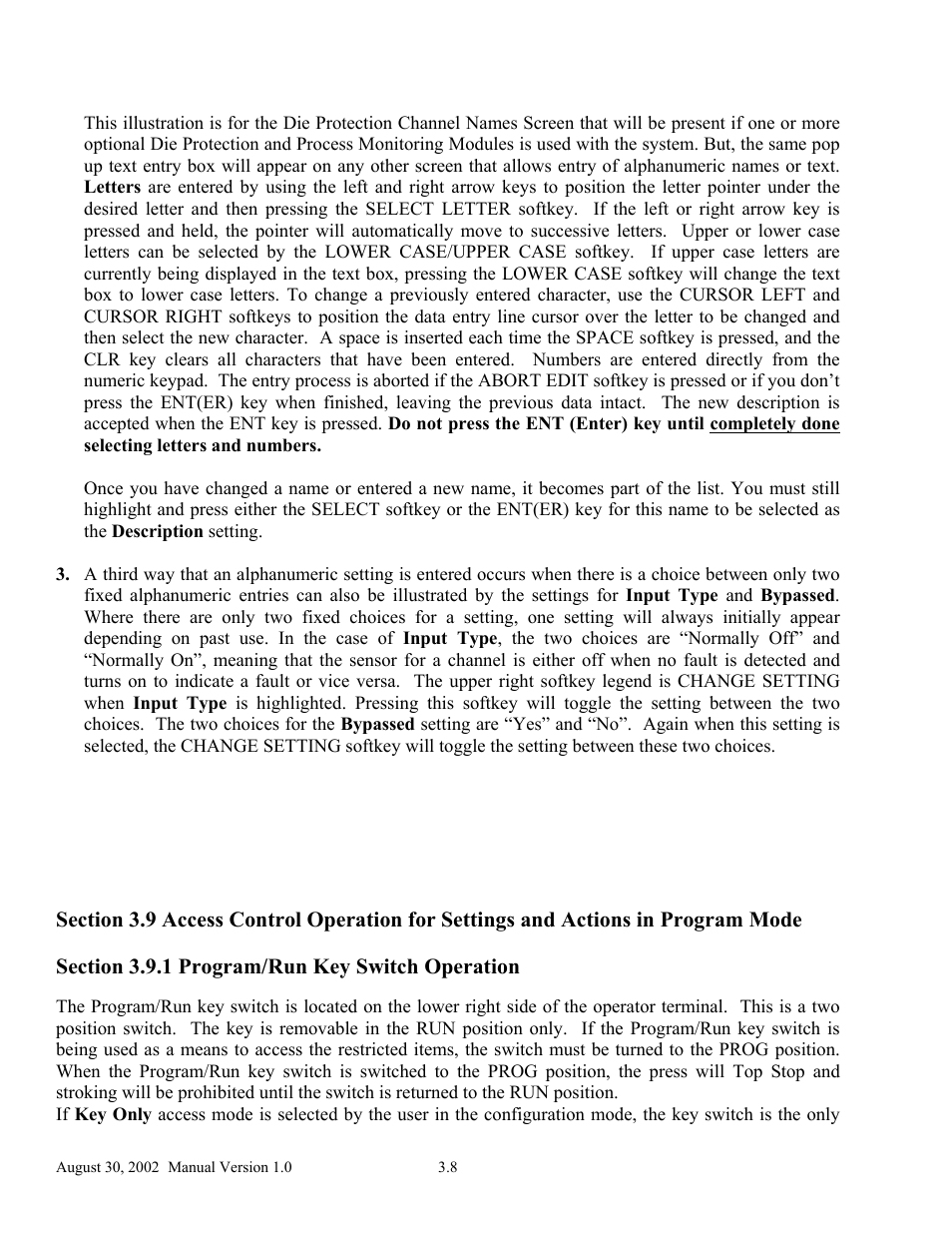 LINK Systems OmniLink II Press Automation Control User Manual | Page 41 / 154
