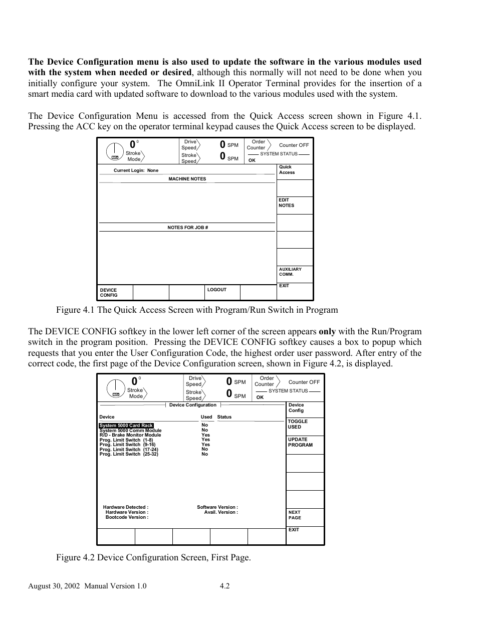 LINK Systems OmniLink II Press Automation Control User Manual | Page 51 / 154
