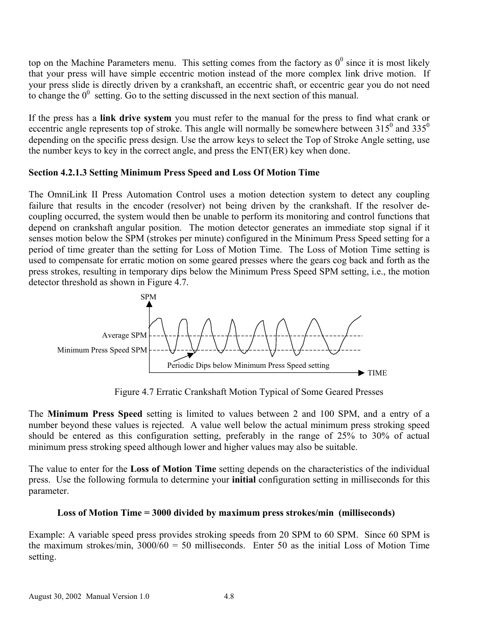 LINK Systems OmniLink II Press Automation Control User Manual | Page 57 / 154