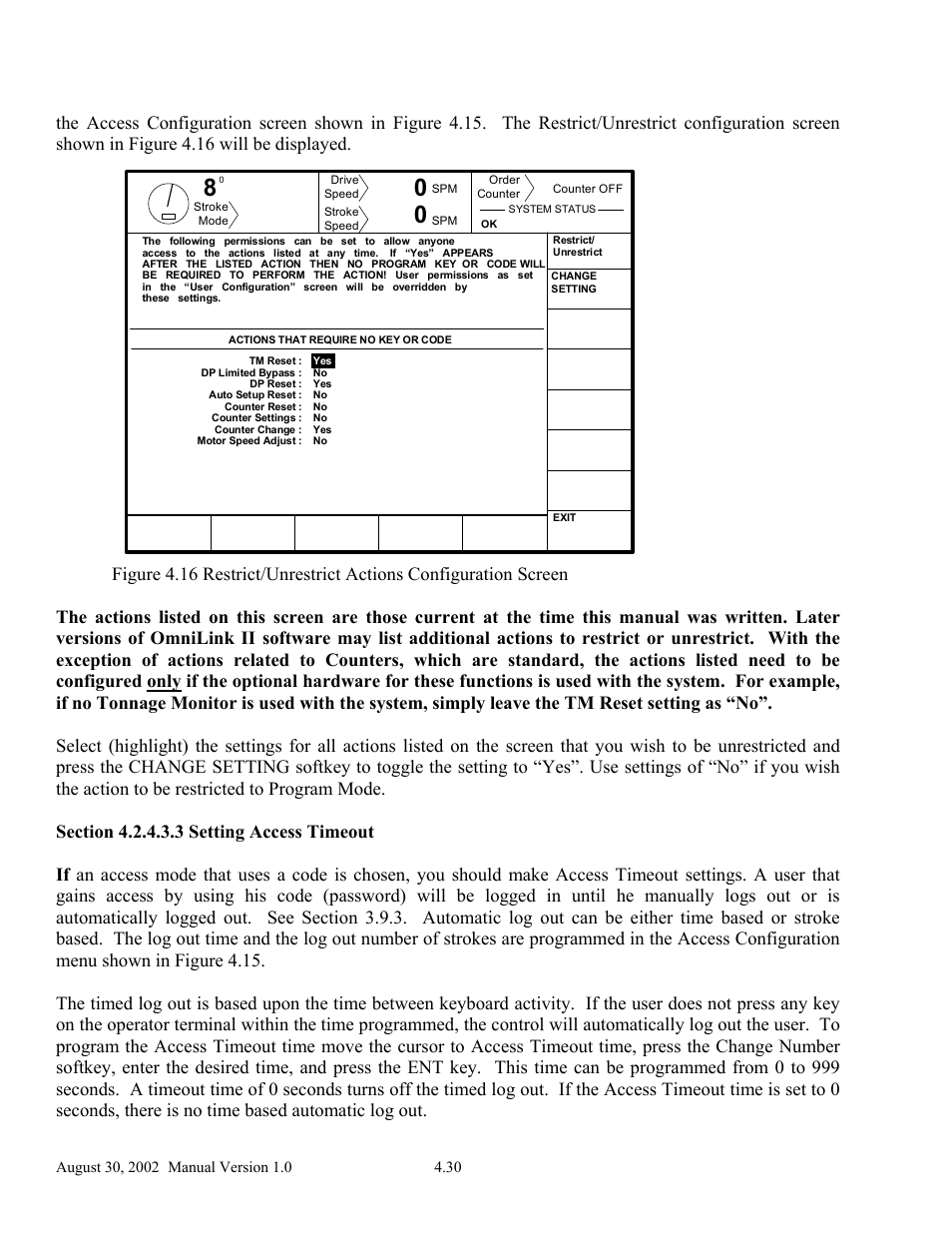LINK Systems OmniLink II Press Automation Control User Manual | Page 79 / 154