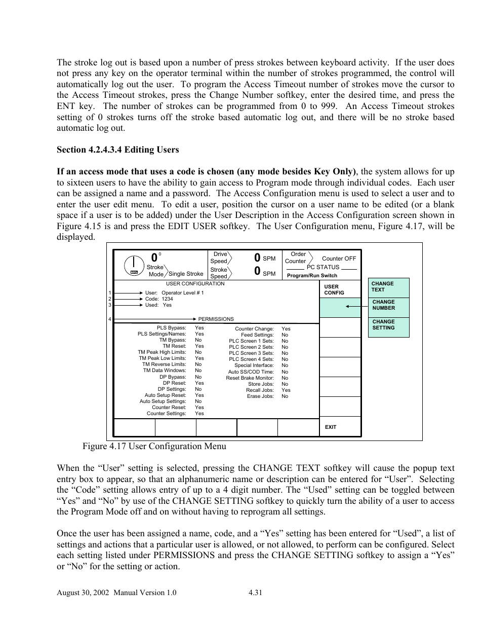 LINK Systems OmniLink II Press Automation Control User Manual | Page 80 / 154