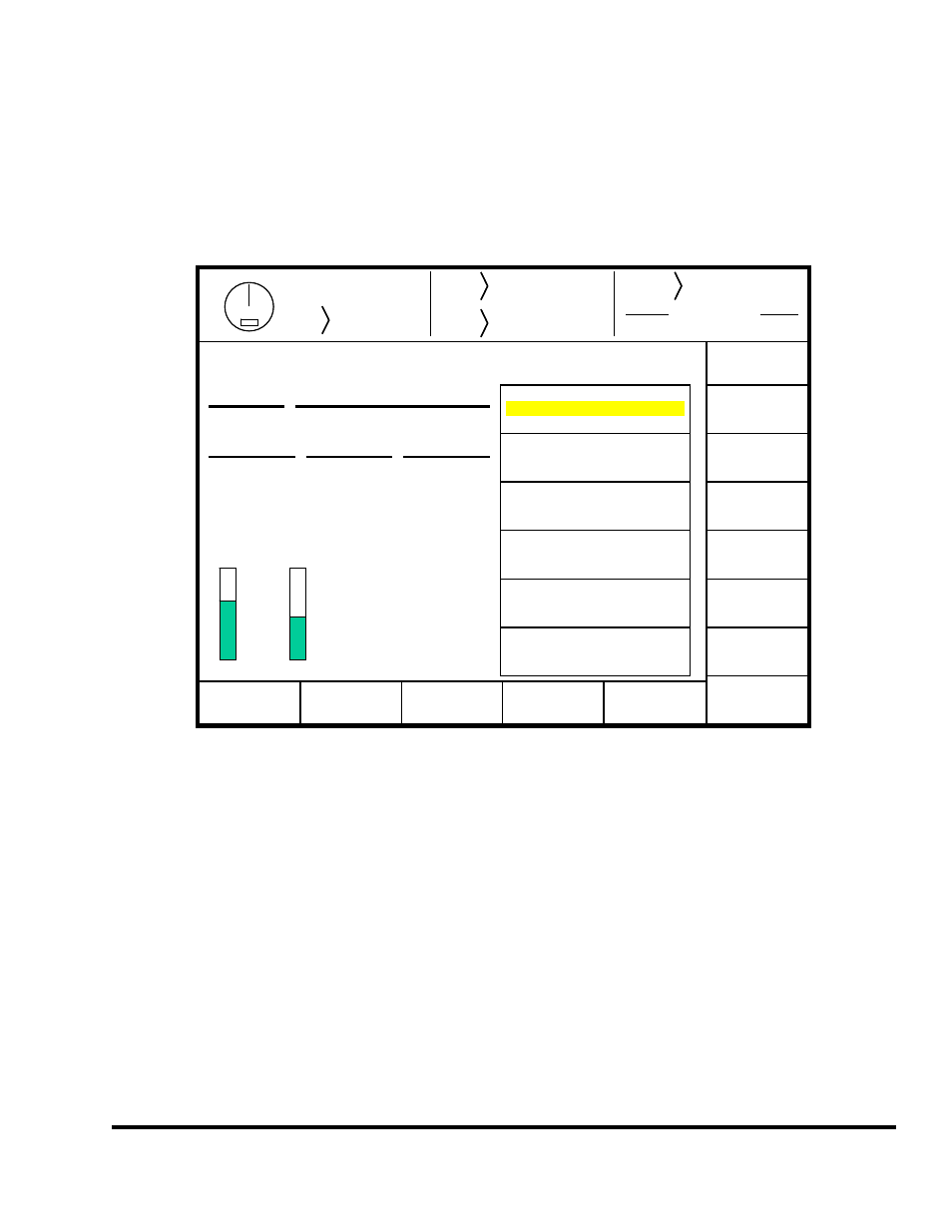 2 the tonnage monitor main screen, The tonnage monitor main screen, 3 operation 3.1 main operator terminal screen | Figure 4: operator terminal main screen | LINK Systems 5100-8 Tonnage & Analog Signal Monitor User Manual | Page 15 / 86