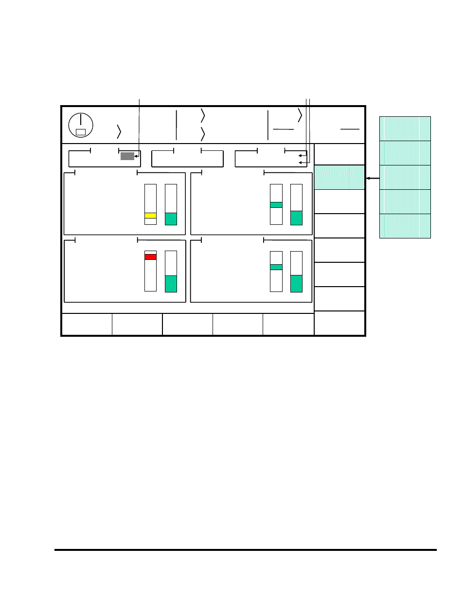 1 selecting a view, 1 selecting, View | Figure 7). this key is only present when | LINK Systems 5100-8 Tonnage & Analog Signal Monitor User Manual | Page 19 / 86