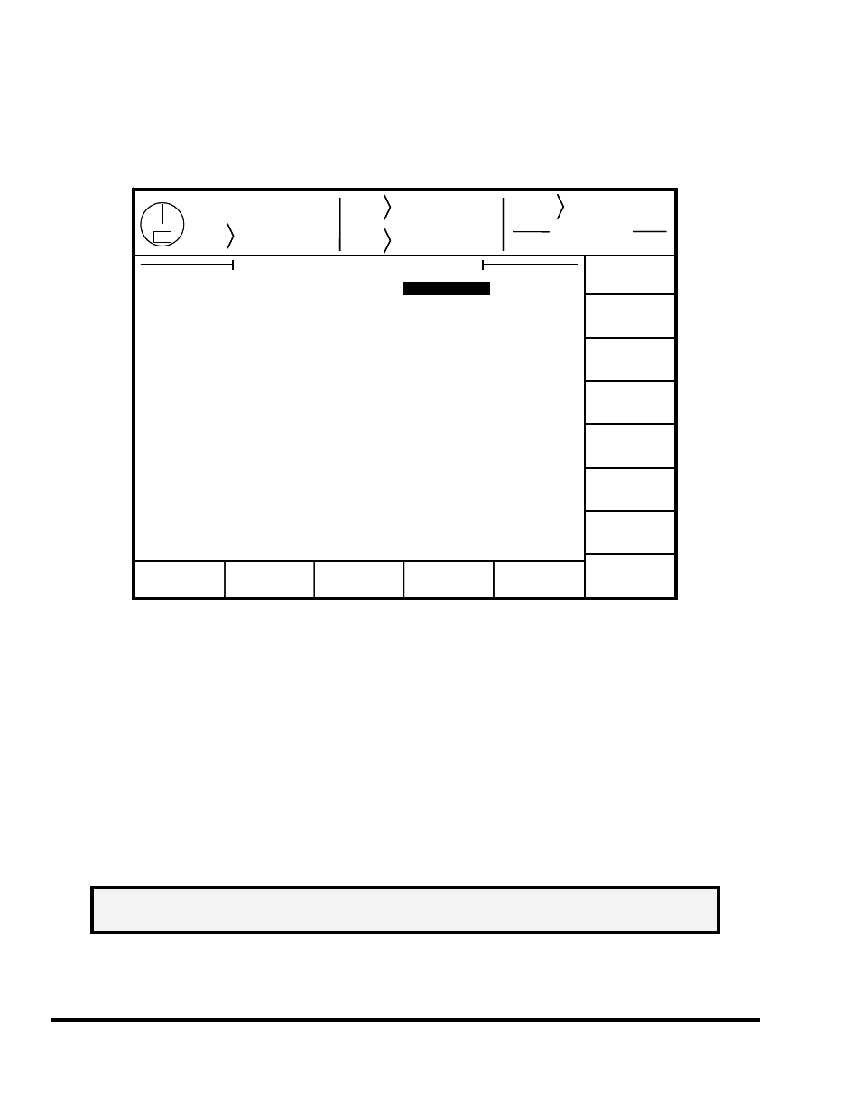2 machine rating, 3 machine rating alarm level, 4 max forward setpoint level | 5 max reverse setpoint level, 6 number of data windows, 7 filter frequency, 8 sample window start angle, 2 machine, Rating, Machine rating alarm level | LINK Systems 5100-8 Tonnage & Analog Signal Monitor User Manual | Page 46 / 86